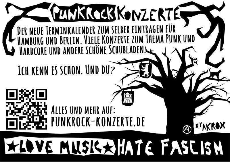 Punk Konzerte Kalender